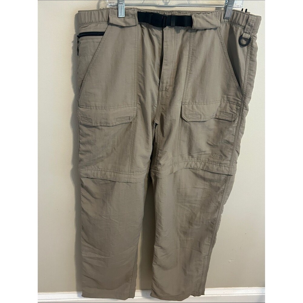 The North Face Men's Paramount Peak II Convertible Cargo Pants XL Tan